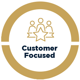 Customer Focused icon bespoke international group customer service outsourced