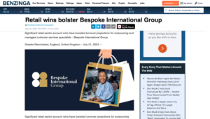bespoke international group in the news